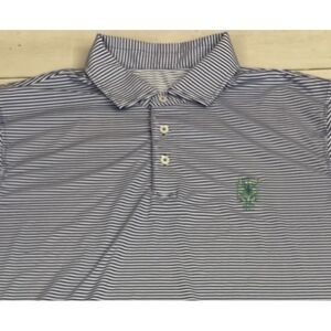 B Draddy Sport Polo Shirt Mens Large Country Club Of Detroit Logo